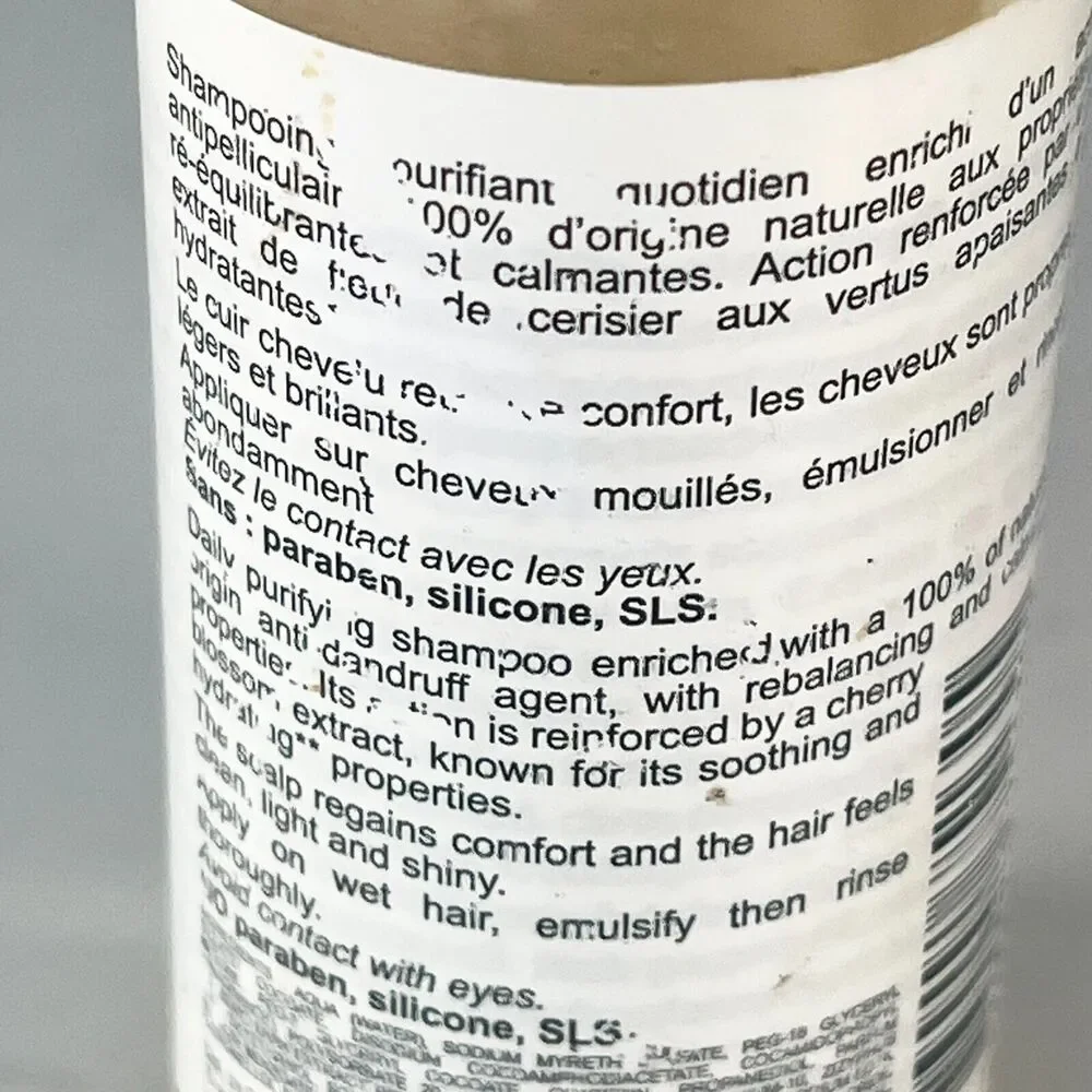 Christophe Robin Purifying Hair Shampoo Balancing Travel 2.54 fl oz 75ml New
